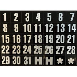 Magnetic Calendar Dates Indicators