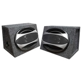 Audiopipe CSB6900 Audiodrift Loaded 6x9 500 Watt Max 4 Way Single Boxes [pair]