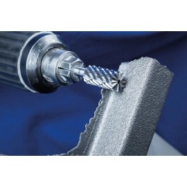 Pferd Carbide Bur Set 5 Piece Cast Cut 1/4 Inch Shank Plastic Case