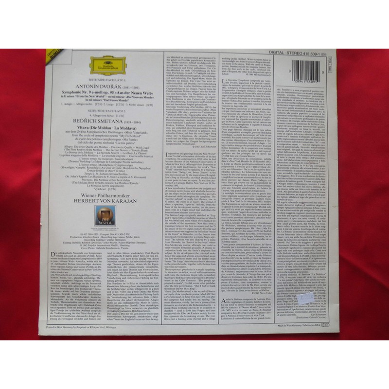 Sinfonie 9/Die Moldau