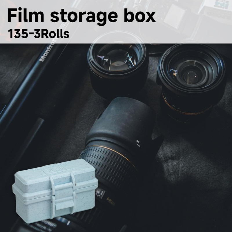 Film Case/135 Film Case -for 3 Rolls of 35mm Films