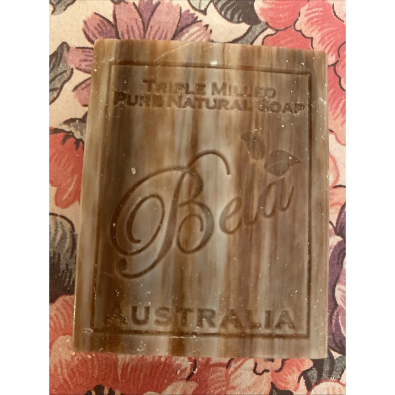 Bela Sandalwood Parfum Natural Organic Plant-Based Bar Soap Made In