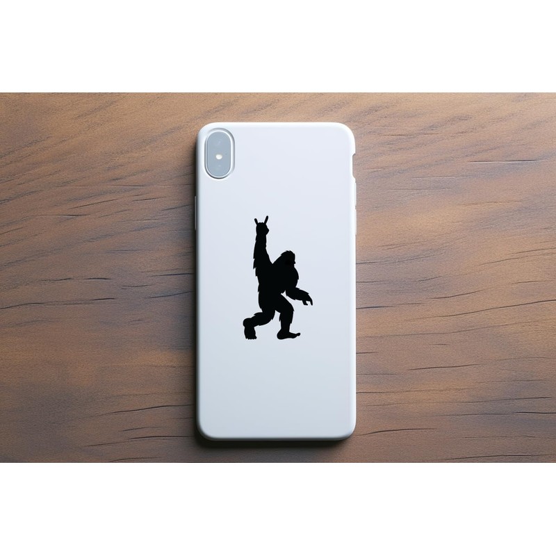 13 Big Foot Fun Waterproof Stickers - Use on Car