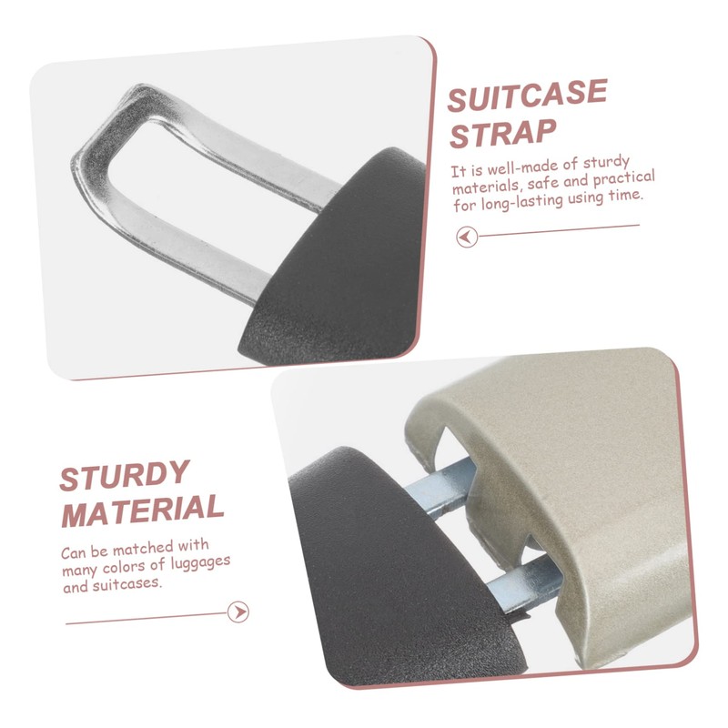 NOLITOY 2pcs Alloy Suitcase Handles for Luggage Durable Replacement Knobs