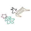 100pcs Paper Clips Lovely Christmas Tree and Deer Shape Metallic