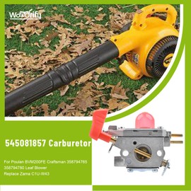 SYSKANT 545081857 Carburetor for Poulan BVM200FE VS-2 Craftsman 358794765 358794780 358794773 358794774 358794770 358 794763 Leaf Blower Parts 545146501 Kit