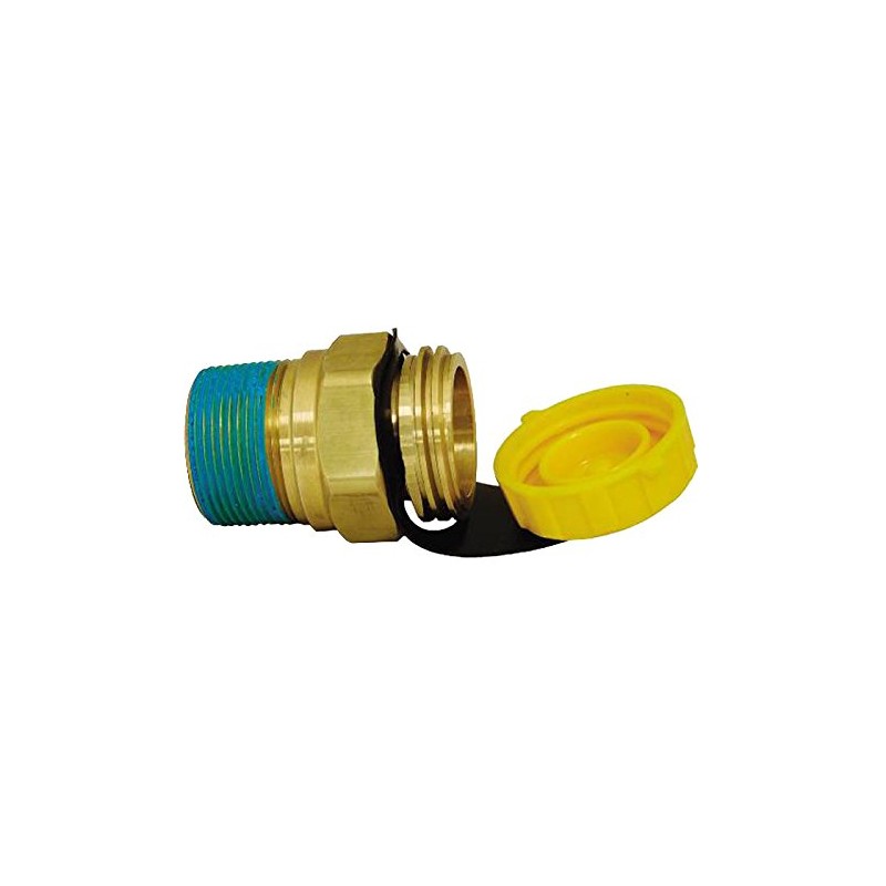 Cavagna 66.1232 1-1/4" Bulk Propane Tank Double Check Filler Valve