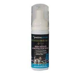 24 Hour Dog Skin Healer and Skin Problem Protector, New Long-Lasting Anti-Bacterial Formula, Water-Based, 100% Safe for Dogs, Cats & Other Pets - 50 ml by Positive Petcare