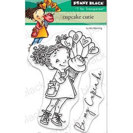 PENNY BLACK INCORPORATED 30-651 Penny CLR STMP Cupcake