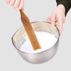 Skinny Spurtle for Sourdough Starter, Mixing,Reaching Bottom of Jars,Dough Whisk,Long
