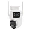 Security Camera Outdoor Dual Lens Surveillance Camera 2.4G Wifi Night