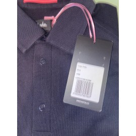 Rapha Mens LOGO POLO- BLACK - Sz X SMALL-NWT