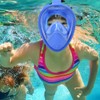 Waterproof Anti Fog Children Kids Full Face Diving Snorkeling Scuba