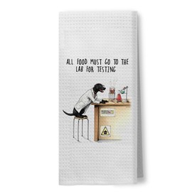 Black Lab Gifts Kitchen Towels, Black Labrador Gifts Hand Towels for Bathroom, Black Labrador Retriever Gifts Dish Towels Tea Towels for Kitchen, Golden Retriever Gifts, 16x24 Inch