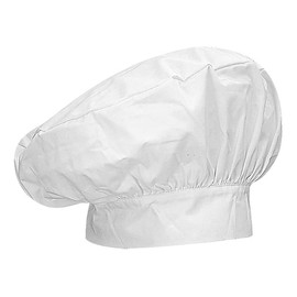 MISEMIYA Unisex Chefs Hat, White