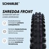 Schwalbe Radial Gravity Pro Folding Tyre - Shredda Front, Addix