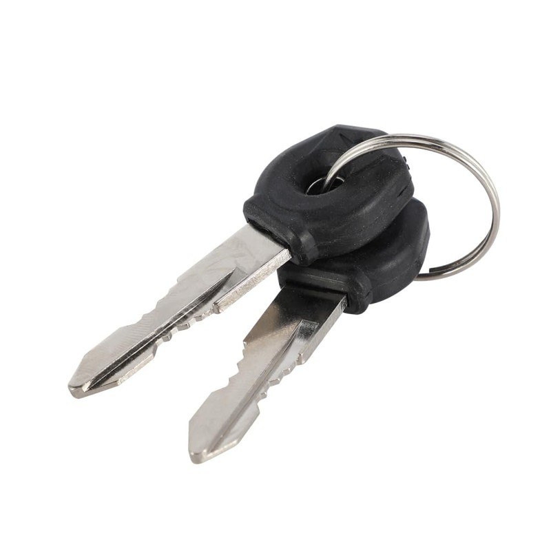 Motorcycle Ignition Key Switch Starter Key Set Aluminum with Key