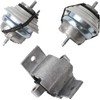 PANGOLIN 3PCS Engine Motor Mount Left Right & Trans Mount