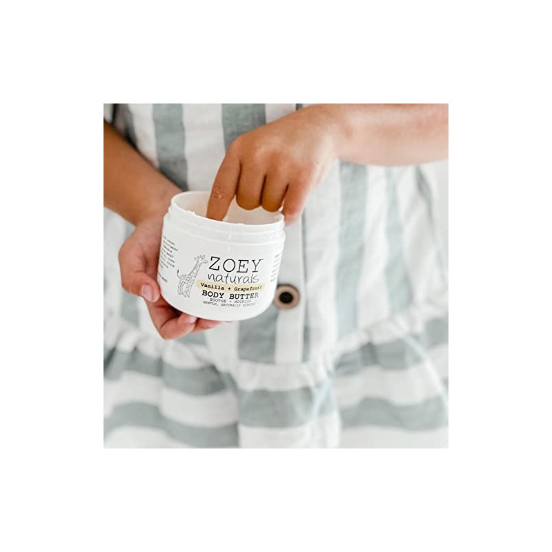 Absolutely Natural Mantequilla corporal de toronja de vainilla Zoey Naturals