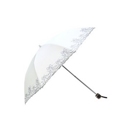Daks (신세계강남점)DBUM5E161IV 25SS양우산 화이트 리본 자수 (우산 겸용) (DBS GANGNAM) DBUM5E161IV 25SS Yang Umbrella White Ribbon Embroidery (Umbrella & Parasol)