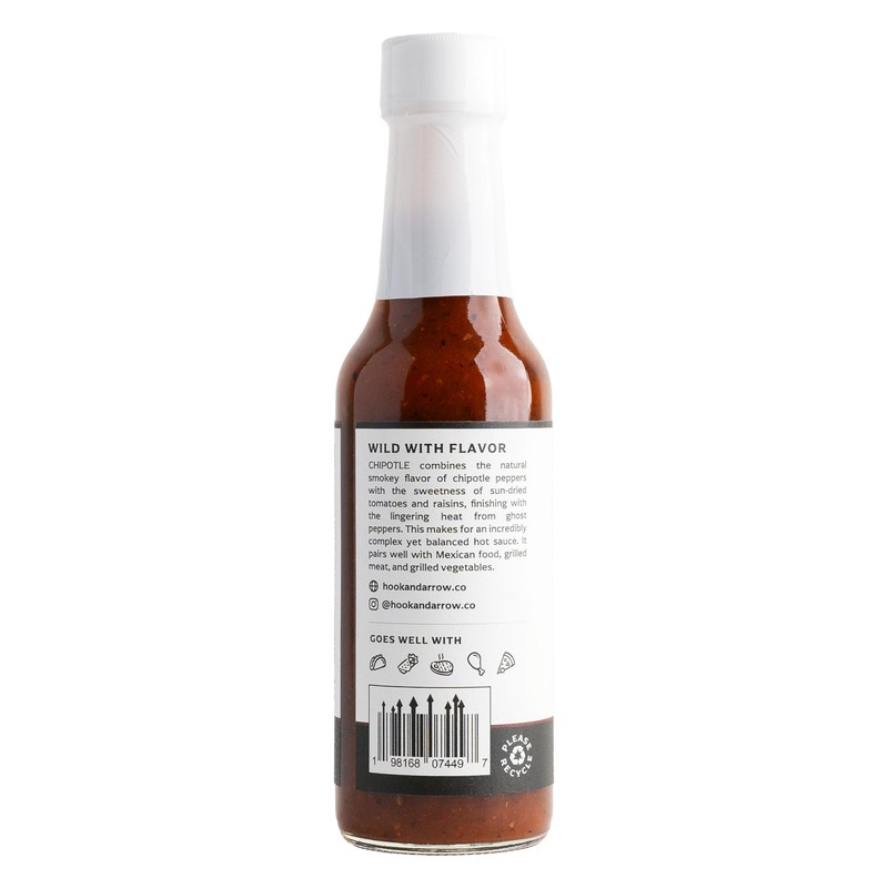 Chipotle Hot Sauce by Hook & Arrow - Gluten-Free, Paleo,