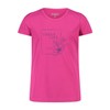 CMP T-Shirt Maglietta, Fuxia, 98 Unisex-Bambini e Ragazzi