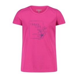 CMP T-Shirt Maglietta, Fuxia, 98 Unisex-Bambini e Ragazzi