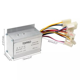 Unbranded 12V 250W Brushed Controller for Electric Bicycle E Bike Tricycles Scooters Razor