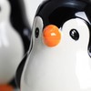 Colias Wing Ceramic Penguin Shape Soap Dispenser with Plastic Pump,