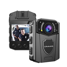 CAMMHD CAMMHD Z3-64G 2K/1440P Body Camera with Ultra Infrared Night Vision,Data-encrypt Wearable Body Cam with 2pcs 360Rotatable Clips,Bodycam for Police, Law Enforcement