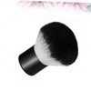 FOMIYES 2pcs Mini Portable Foundation Brush Professional Makeup Brush Set