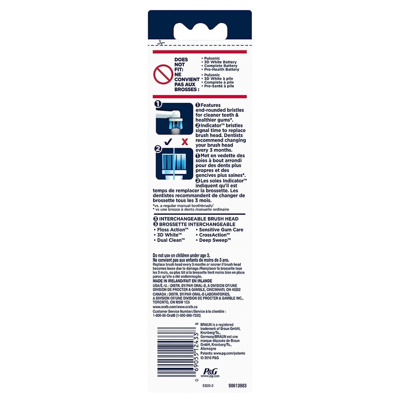 Oral-B Precision Clean Replacement Brush Heads for an Oral-B Electric