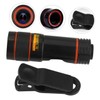 SHOWERORO 2pcs Clip Telephoto Lens for Phone Macro Camera Lens