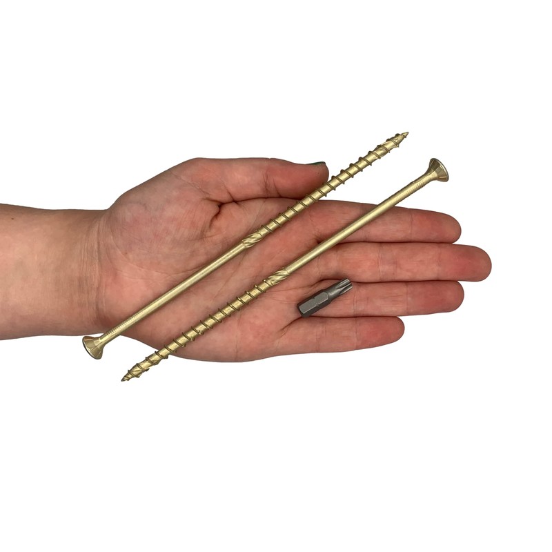 (Pack of 8 pcs) Universal Yellow Zinc Plated Steel 6.0