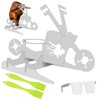 Zhiwei Motorcycle Beer Can Chicken Holder for Grill, Portable Beer
