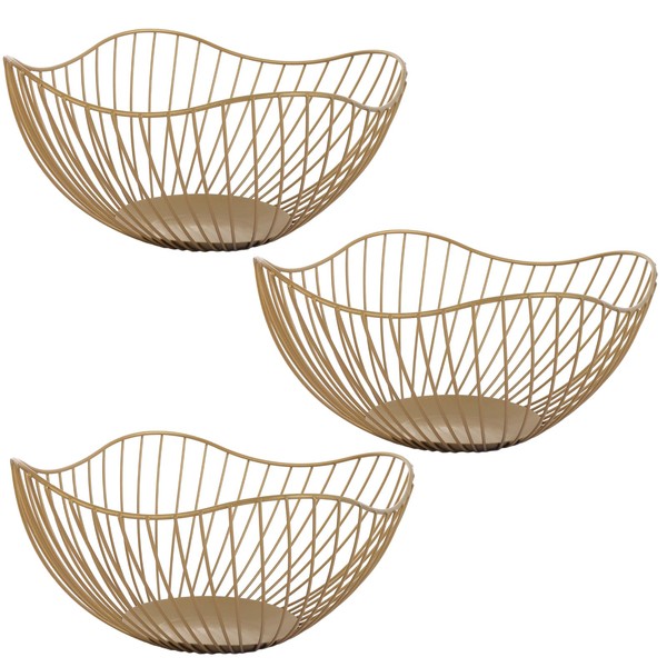 ZOFUN 3 Pcs Ftuit Bowls, 26 x 10.5 cm Fruit