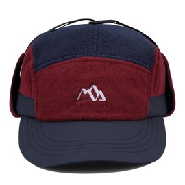 Clakllie Men's Aviator Hat Trapper Hat Windproof Winter Hat with Ear Flaps Baseball Cap Bomber Hat Russian Hat for Skiing, Ice Skating and Other Outdoor Activities, DOTP3 Navy