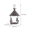 This Wild Bird Unique Station Metal Bird Feeder House Hanging