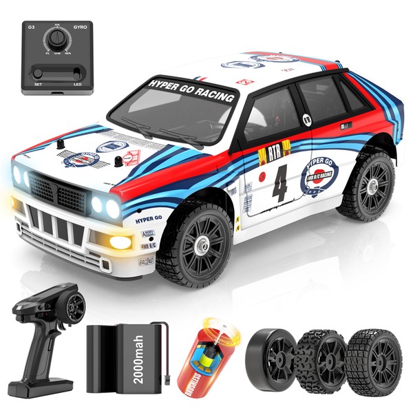 Hosim Brushless RC Car, 1:14 60+KMH 4WD Fast Remote Control Truck for Adults, Radio Cars Off-Road Waterproof Hobby Grade Toy Crawler Electric Vehicle Gift for Boys Children (White)