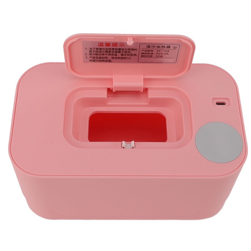 Compact Wipes Warmer Portable Wipe Warmer Baby Wet Wipes Dispenser