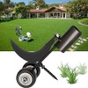 Weeder Tools with Wheels,Stand Up Weeding Tools for Garden,Sidewalk Crack