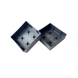 Flexi Element Bowls Set of 2 - Coasters for Flexi Element Raised Bed - Ideal for Raised Beds on the Balcony or Patio
