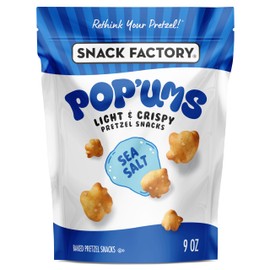 Snack Factory Pop'ums Sea Salt Pretzel Snacks, 9 Oz Bag