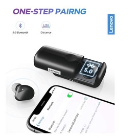 Lenovo True Wireless Earbuds Bluetooth 5.0 IPX5 Waterproof - NEW
