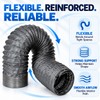 4 Inch Toe Kick Vent Duct Kit, Under Cabinet HVAC