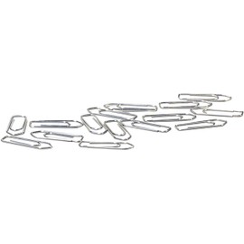 Durable Letter Clips (26 mm) 0.5 kg = Approx. 1500 Pieces Galvanised 129725