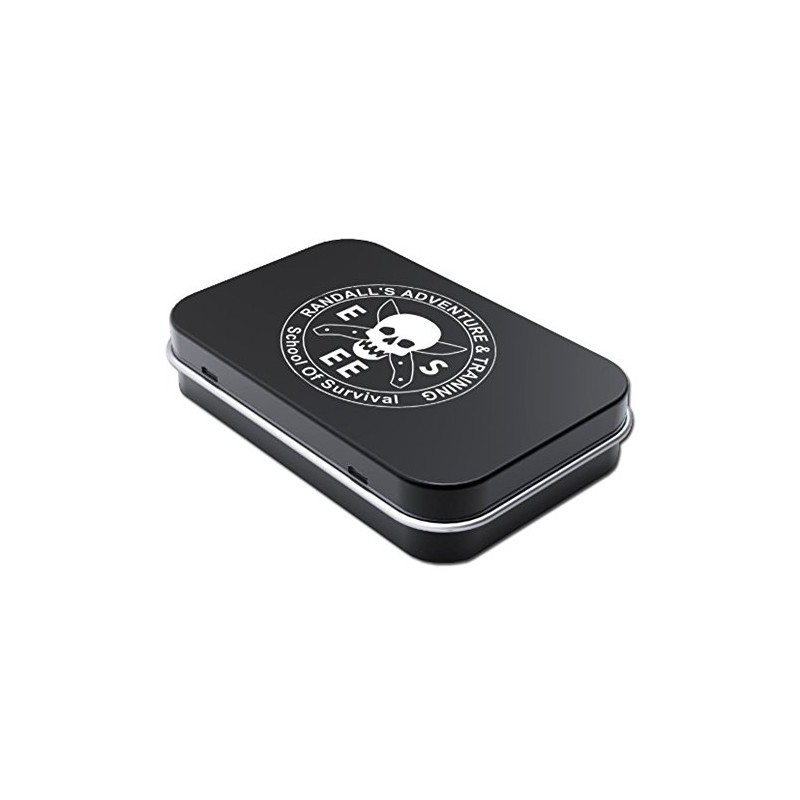 ESEE, Outdoor Tool, Pocket Survival Kit Tin, Black, Survival Kit