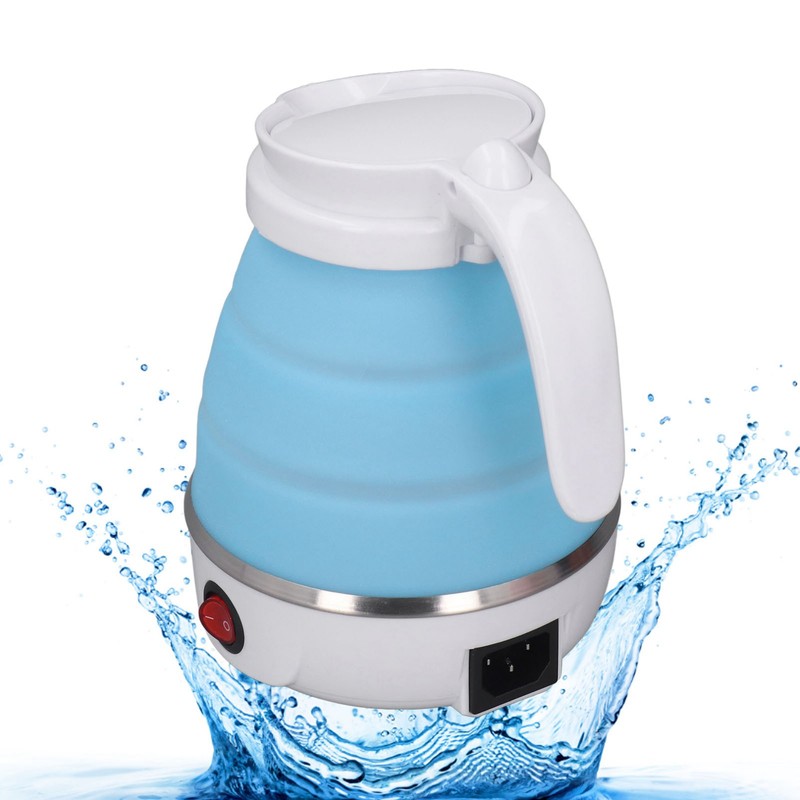 Portable Foldable Electric Kettle Travel Foldable Electric Kettle Collapsible Water