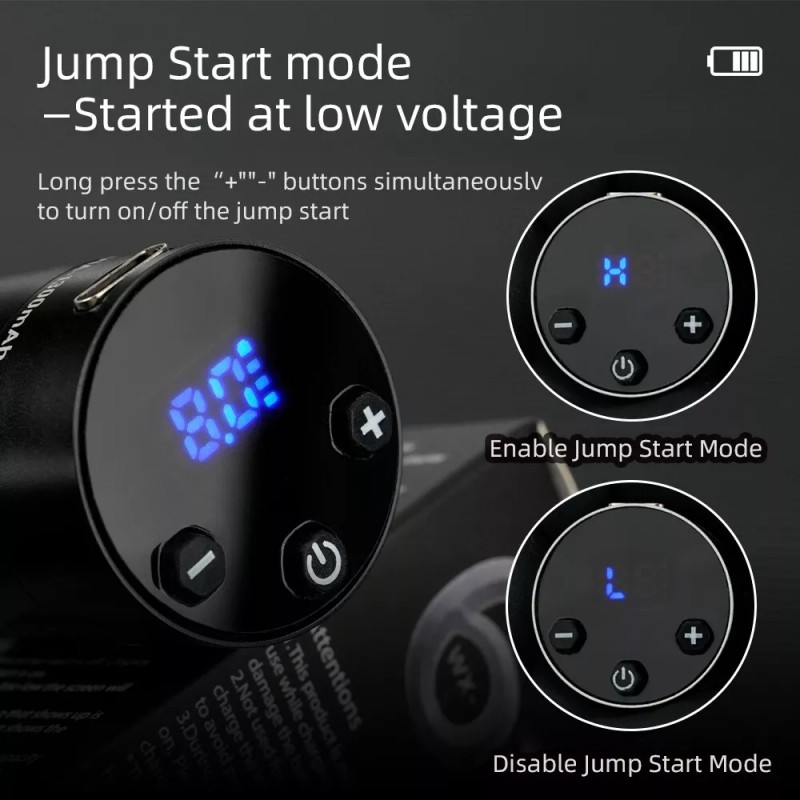 RCA Tattoo RCA Battery Pack Wireless Power Supply 1300mAh Tattoo