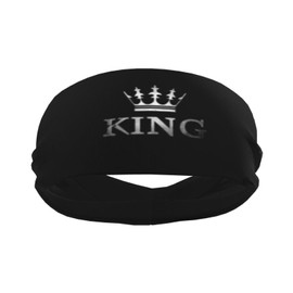 King Sweatbands Mens Headbands for Sport Running Cycling Hiking Cool Sweatband Head Bands for Men